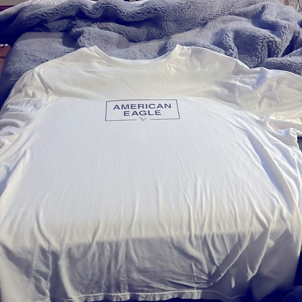 Mens American eagle xxl white tshirt
